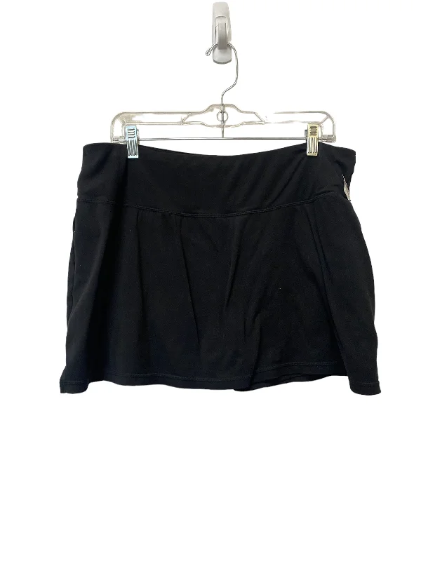 Black Skirt Mini & Short Xersion, Size Xl