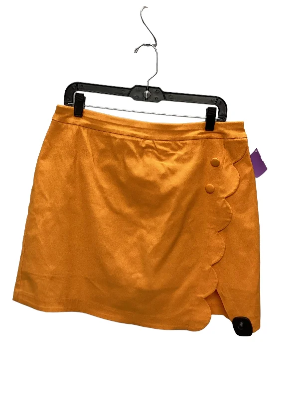 Orange Skirt Mini & Short Cato, Size 12