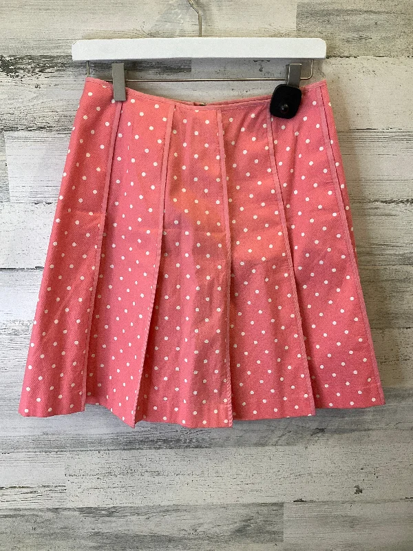 Peach Skirt Midi Loft, Size 2