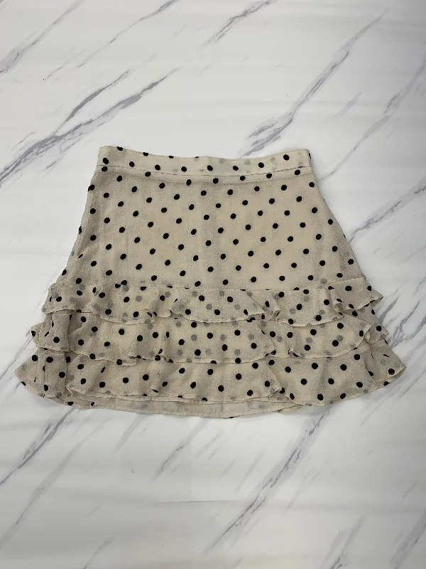 Polkadot Pattern Skirt Mini & Short Bardot, Size 10