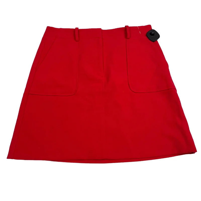 Red Skirt Mini & Short Loft, Size M