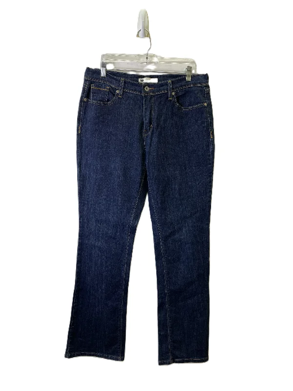 Jeans Boot Cut By Levis In Blue, Size: 12