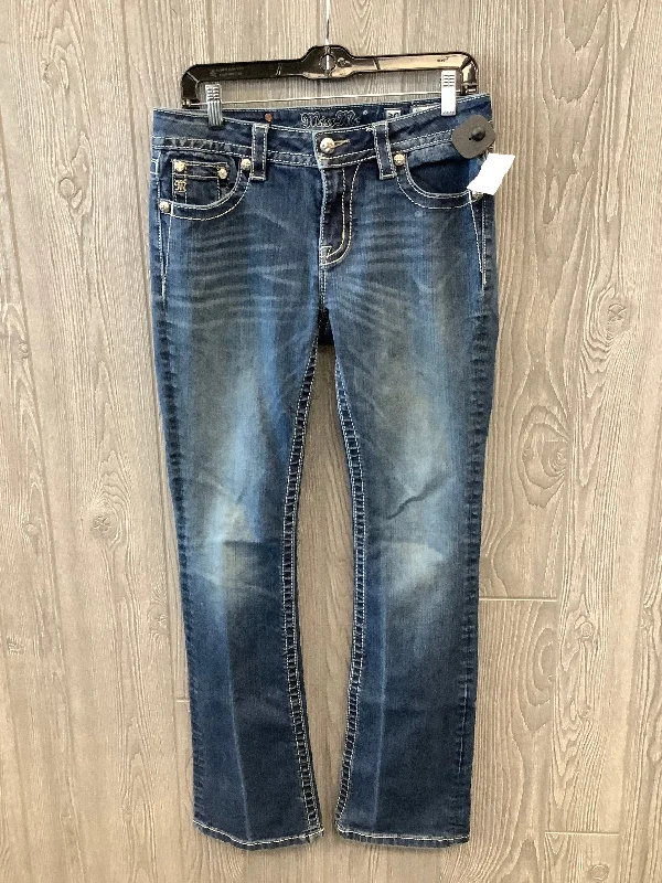 Jeans Boot Cut By Miss Me In Blue Denim, Size: 10