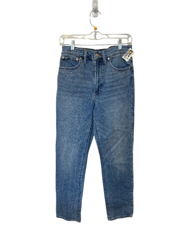 Jeans Boyfriend By Madewell In Blue Denim, Size: 4