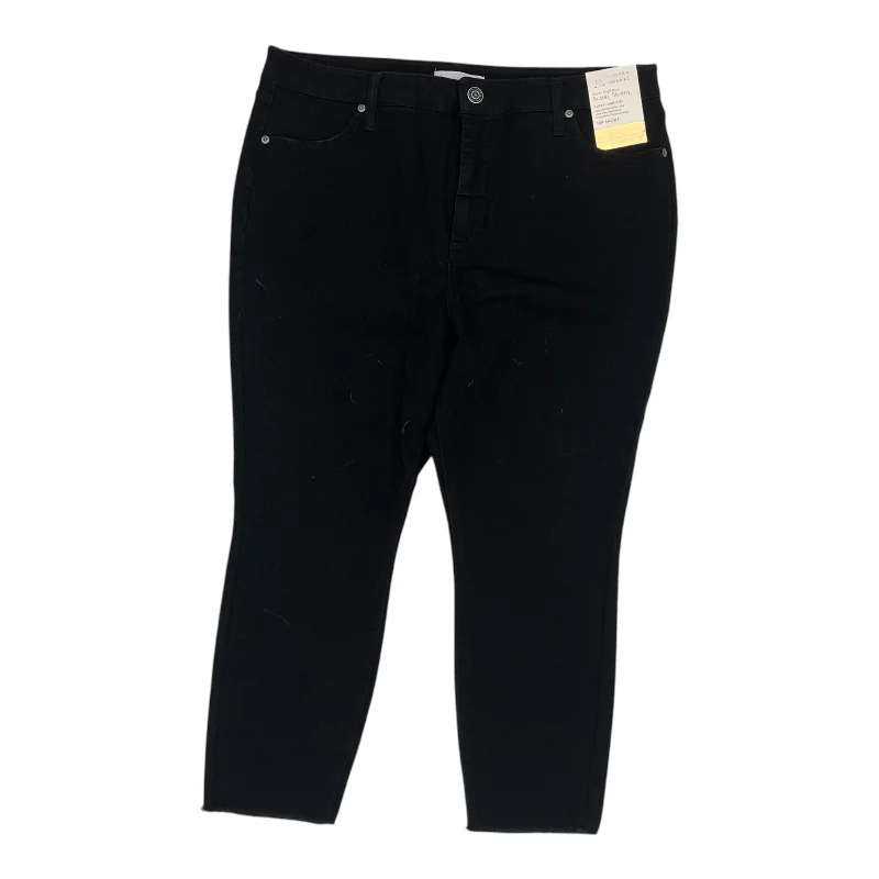 Jeans Skinny By Lc Lauren Conrad In Black, Size:18