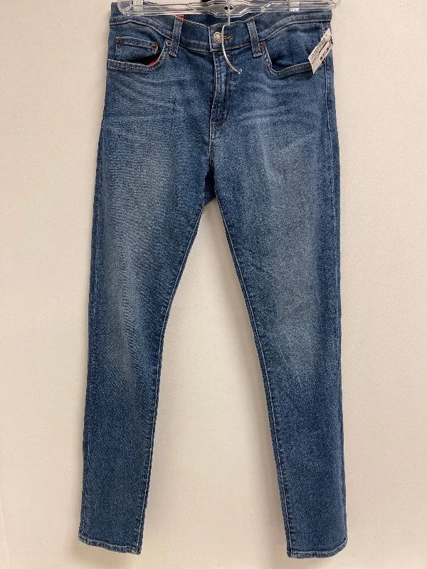 Jeans Skinny By Red Engine In Blue Denim, Size: 10