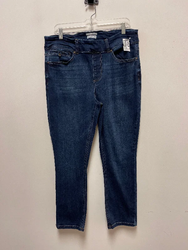 Jeans Skinny By West Bound In Blue Denim, Size: 16