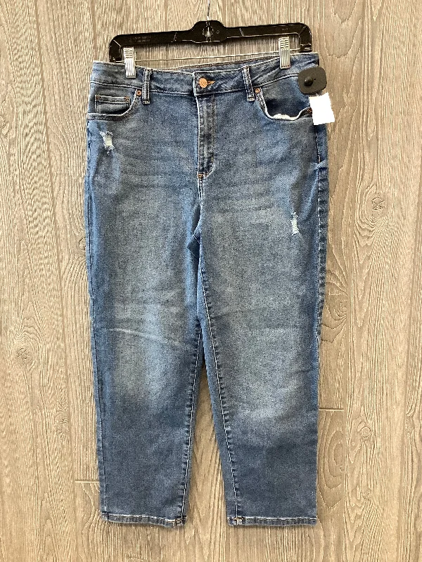 Jeans Straight By Sonoma In Blue, Size: 12