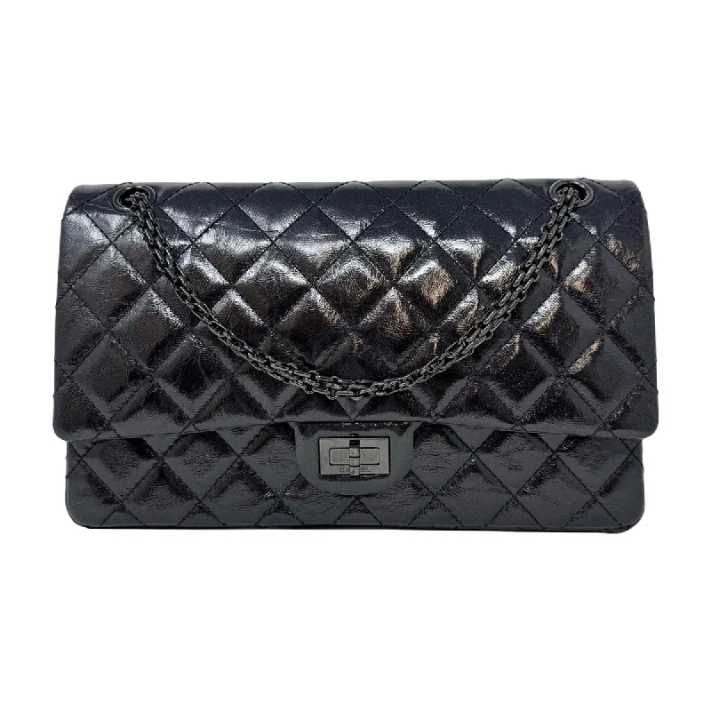 Chanel "So Black" Reissue Double Flap Bag