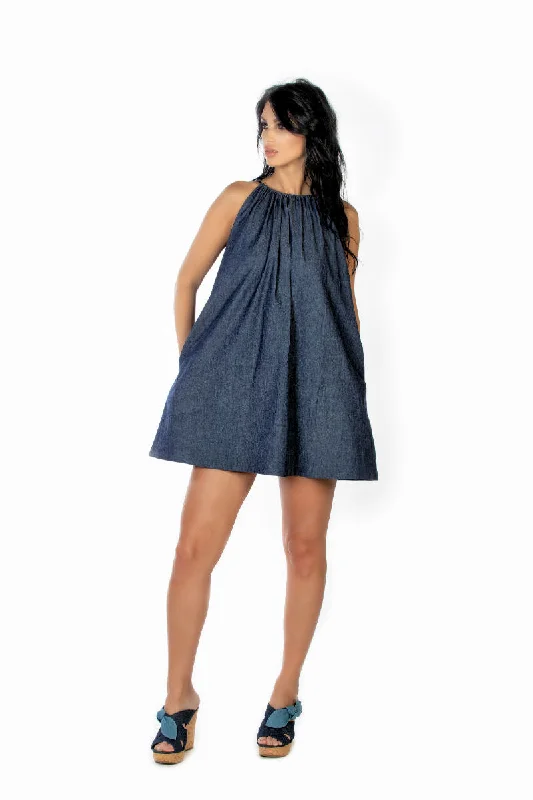 Denim Swing Dress