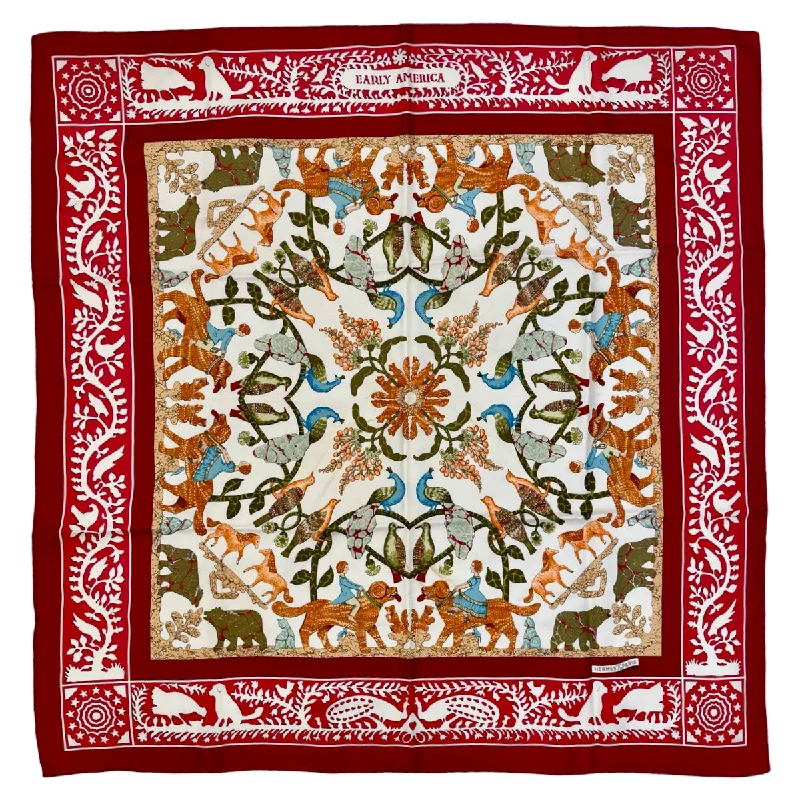 Hermes "Early America" Scarf