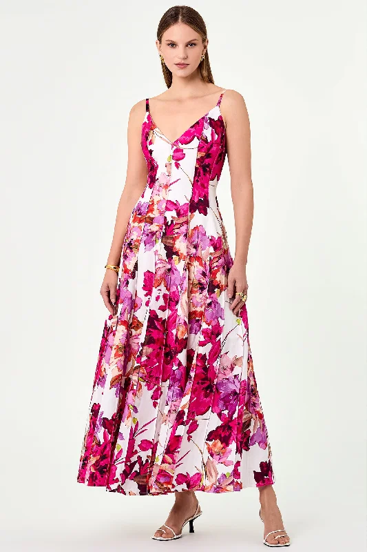 Michah Dress - Ria Floral Ivory