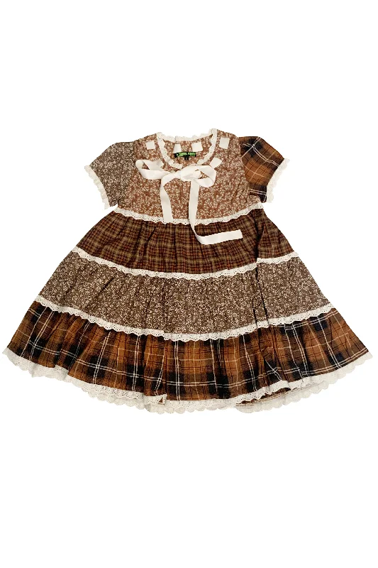 Patchwork Veruca Babydoll Cupcake Dress