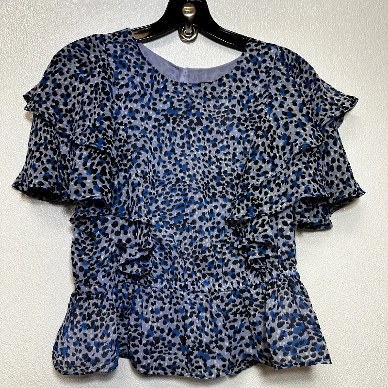 Blue Top Sleeveless Express O, Size M