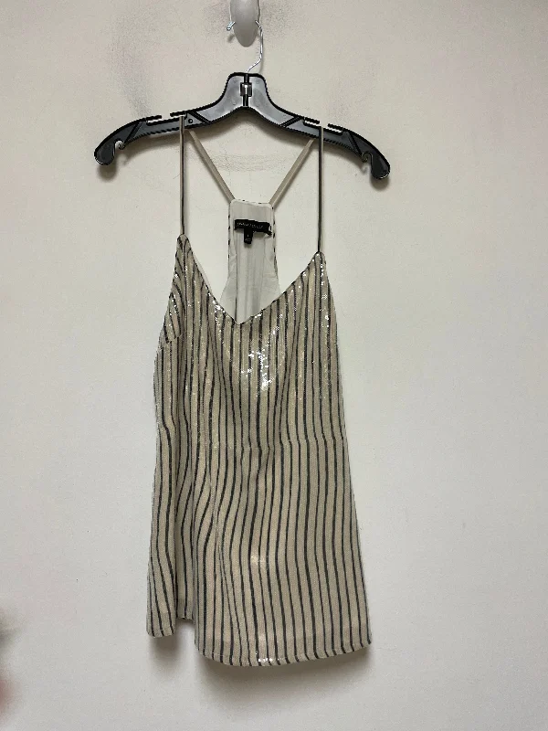 Striped Pattern Top Sleeveless Banana Republic, Size L