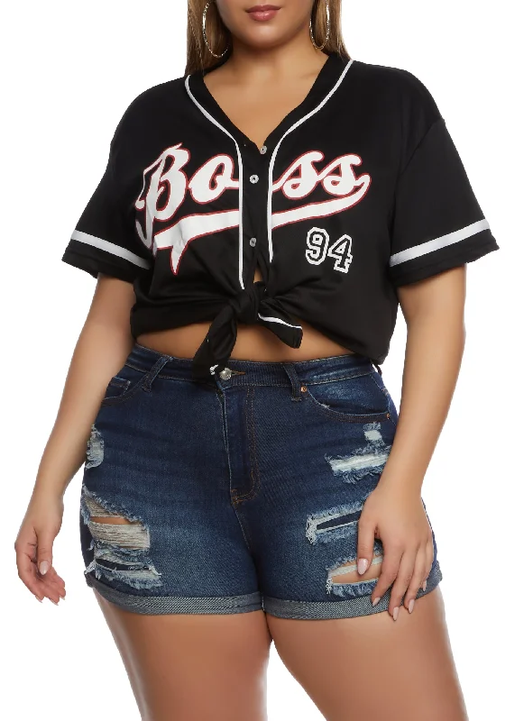 Plus Size Boss 94 Baseball Shirt