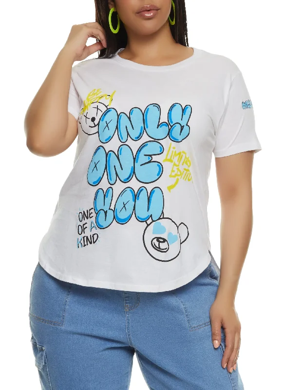 Plus Size Only One You Graphic Tee