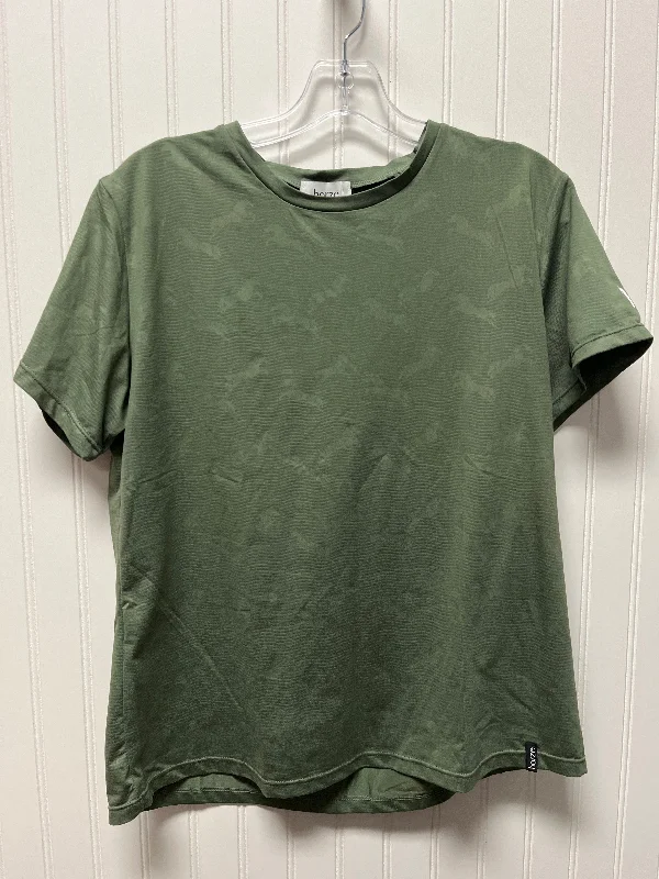 Top Short Sleeve Basic By Cmc In Green, Size: Xl