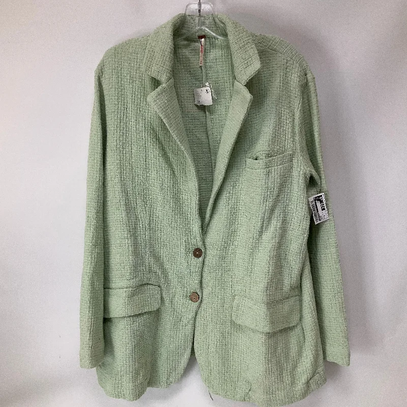 Blazer By Free People In Green, Size: M