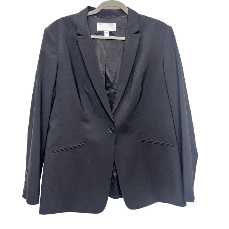 Blazer By Hugo Boss In Black, Size: 14