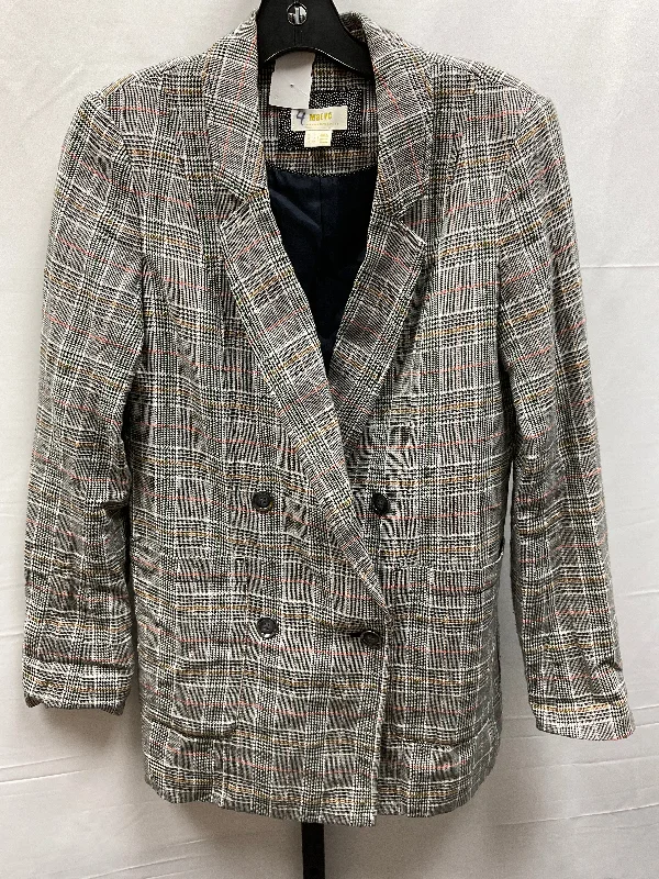 Blazer By Maeve In Plaid Pattern, Size: Xs