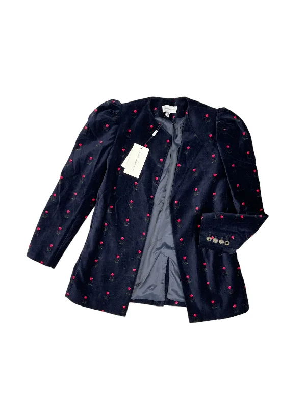 Blazer By Something Navy In Navy, Size: Xxs