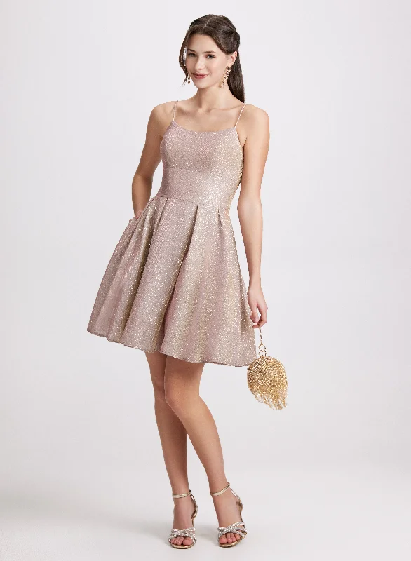 Short Glitter Dress