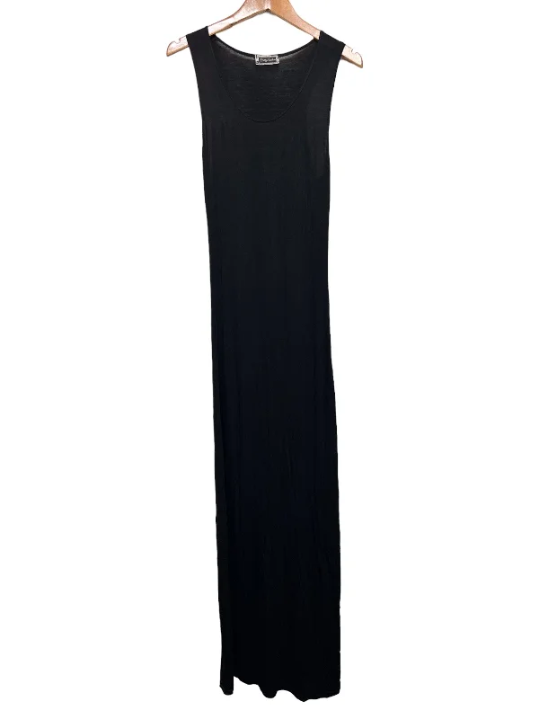 Cherry Couture Long Black Slim Dress (Size M)