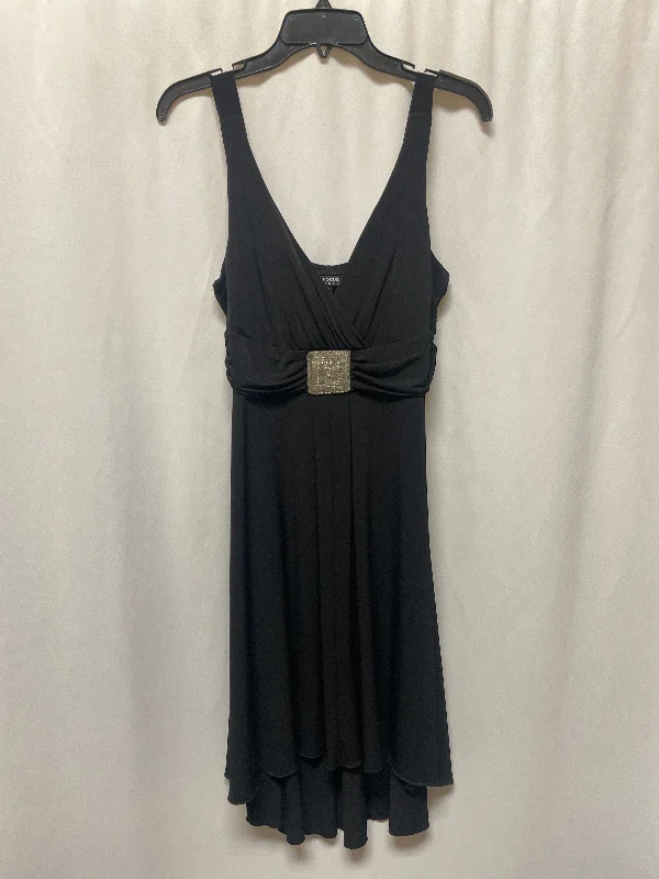 Dress Casual Midi By En Focus In Black, Size: L