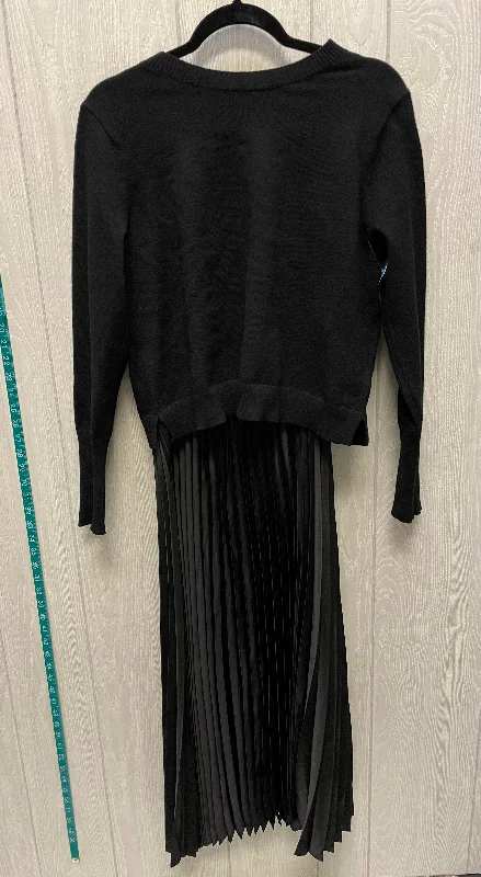 Dress Casual Midi By Rachel Zoe In Black, Size: L