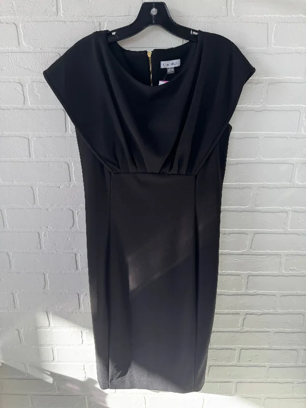 Dress Party Midi By Calvin Klein In Black, Size: M