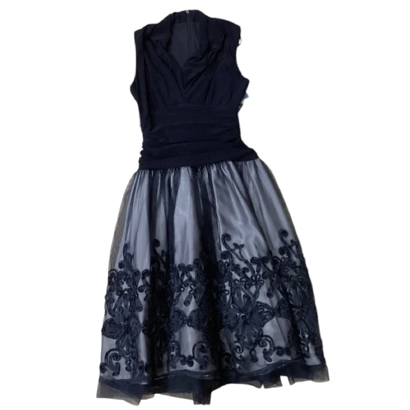 Dress Party Midi By Cmc In Navy, Size: Xs