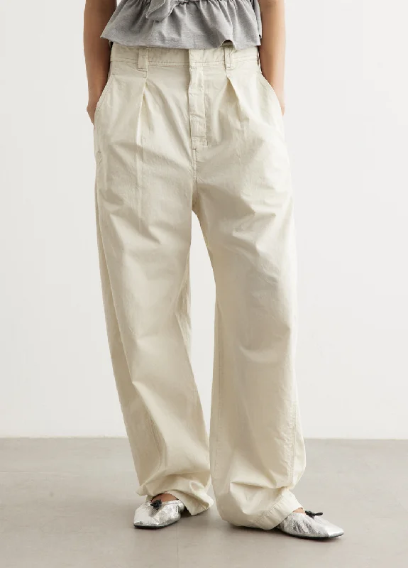 Multi-Topstitch Pants