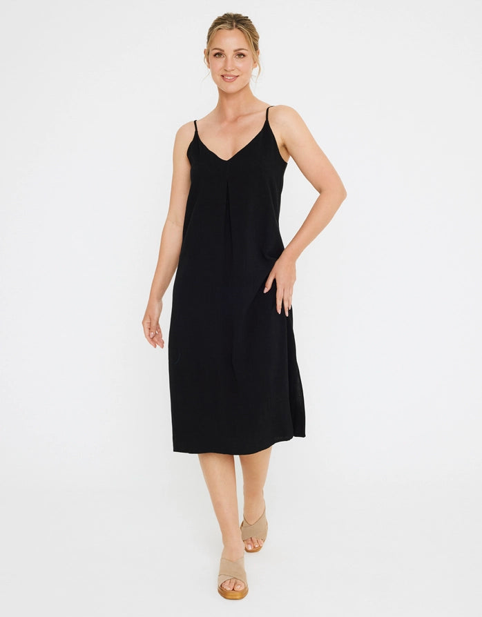 Vestido Midi Negro - Luisa