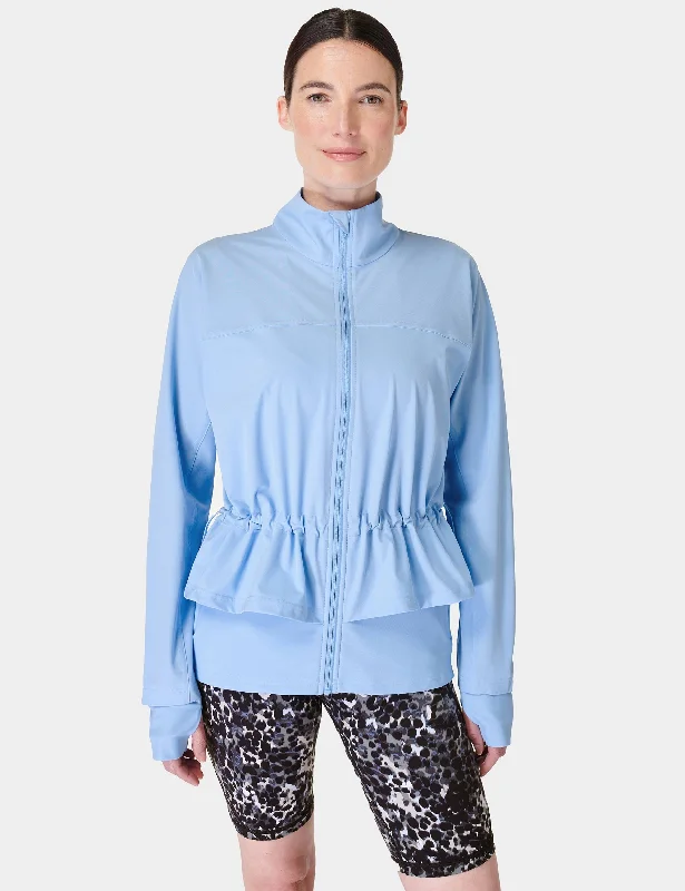 Fast Lane Running Jacket - Filter Blue