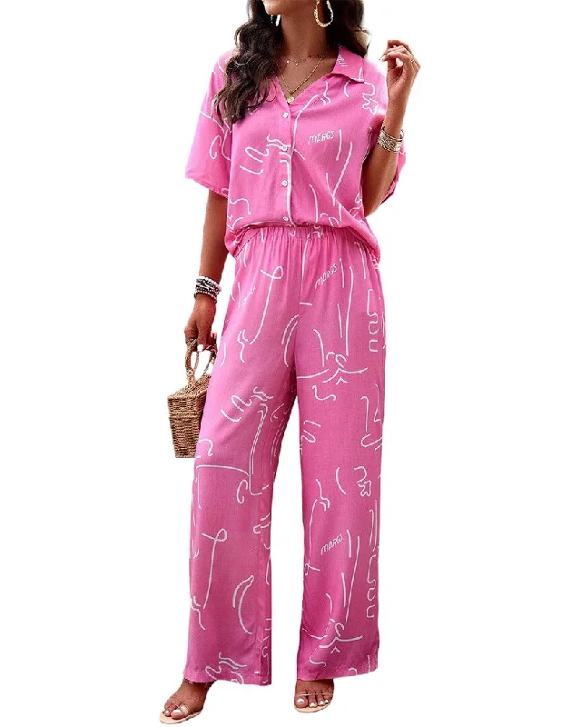 Luna Tuccini 2pc Shirt & Pant Set