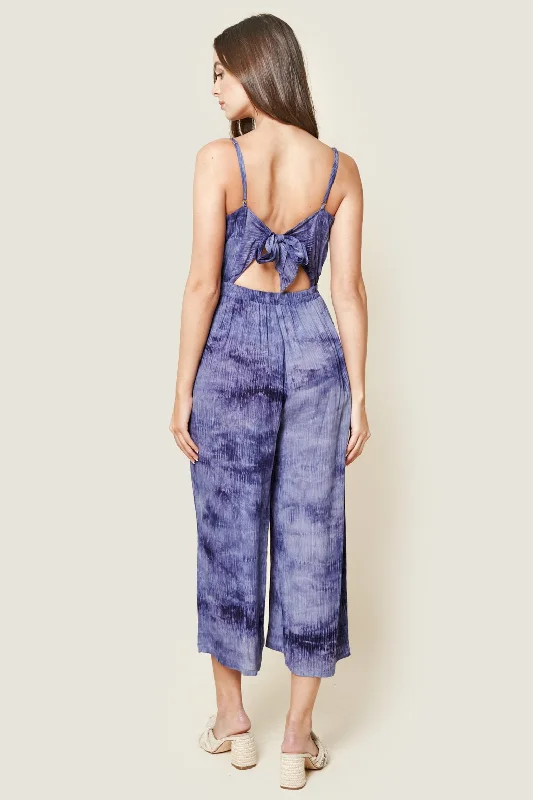 Psychedelic Tie Dye Jumpsuit