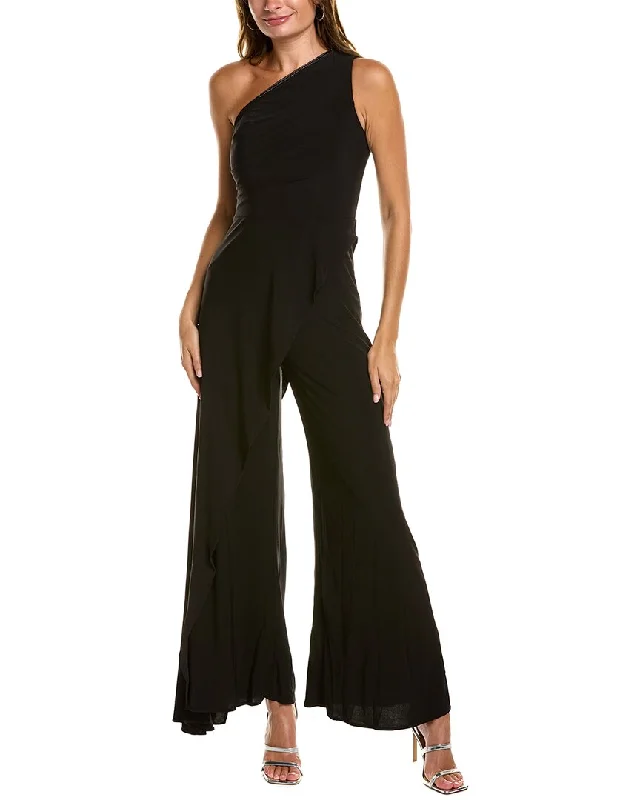 Rene Ruiz One-Shoulder Jumpsuit